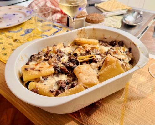 pacchetti radicchio taleggio salsiccia