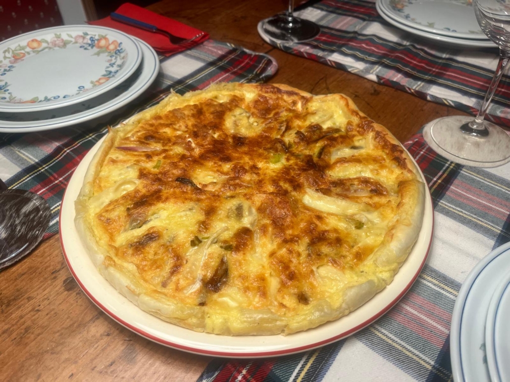 Torta Salata Cipollotti camembert