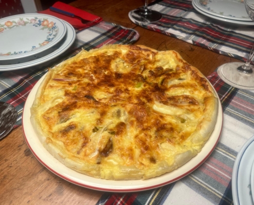 Torta Salata Cipollotti camembert